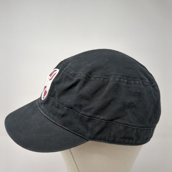 GWG Girls With Guns Cadet Army Cap Black One Size Adjustable Glitter Embroidered - Picture 3 of 9